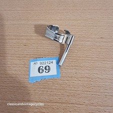NOS Huret Jubilee Downtube Single Chrome Gear Cable Guide/Stop No Bolt #69