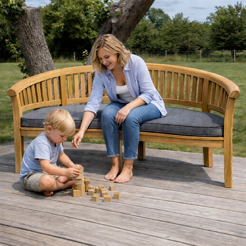 Crummock teak peanut garden - crummock,