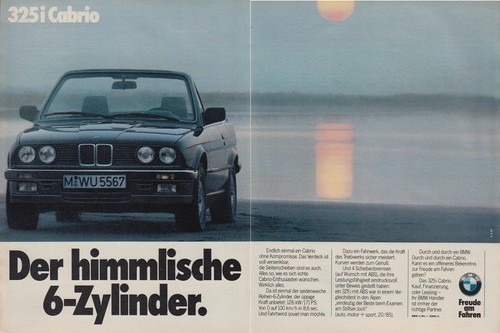 1986 bmw 325i convertible - 1986,