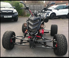 Yamaha Raptor 660 Super Quad with RVF 750 Engine Conversion