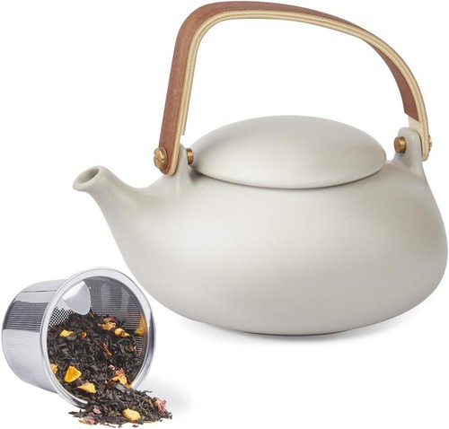 Zens ceramic infuser teapot - infuser,