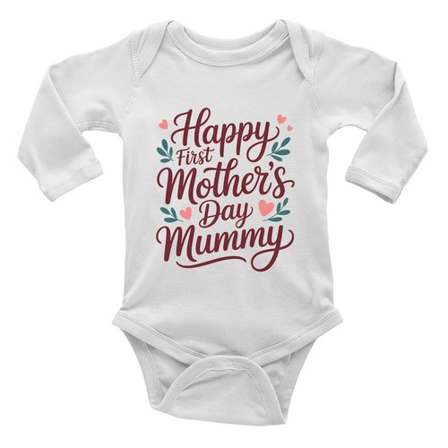Happy first mother - mother's, day
