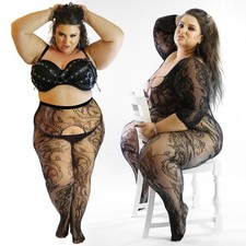 UK Plus Size 6-36 Fishnet