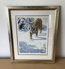 Limited Edition Signed Stephen Gayford Framed Print Winter Walk 141/365 Picture