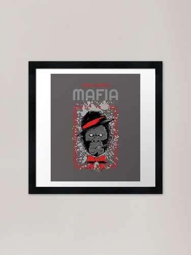 The kingpin framed - art, print
