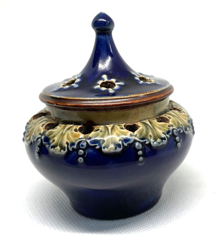 Doulton lambeth pot - lambeth,