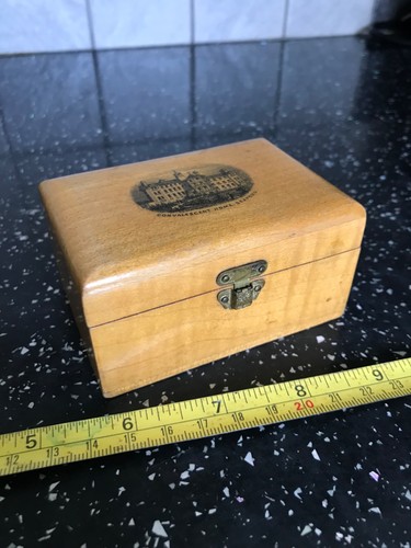 Antique mauchline ware treen - ware,