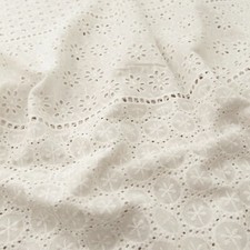 Broderie Anglaise Embroidered