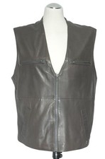 Max Moser Mens Leather Vest