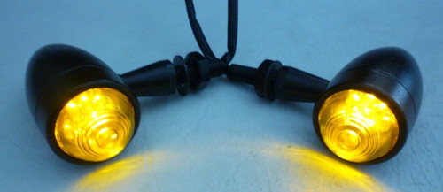 Black torpedo metal led - black,