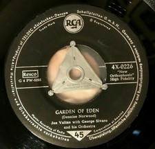 ♫ 7" 1956 Joe Valino GARDEN OF EDEN Caravan GREAT !  German RCA TRI 4x-0226 NM ♫