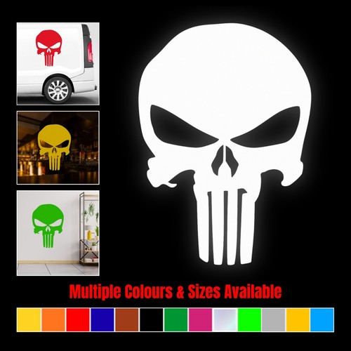 Punisher skull car decal vinyl - punisher,