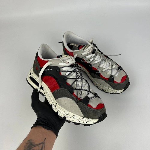 Dsquared2 run ds2 white - white, suede