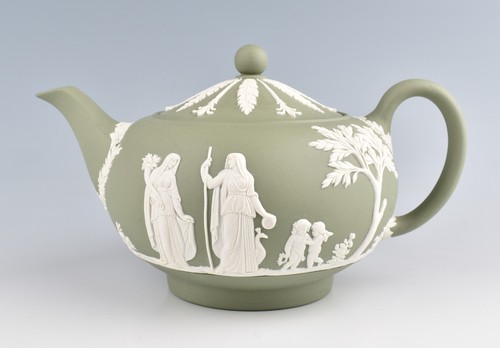 Wedgwood sage green jasperware - sage,