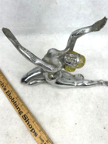 Antique auto hood ornament - antique,