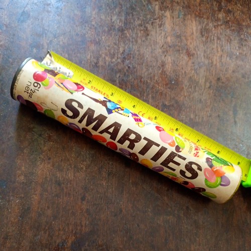 Vintage smarties metal - vintage, large