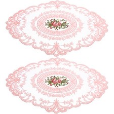 2pcs Elegant Embroidered Lace