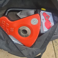 Alko No33 Caravan Wheel Lock With Accessories And Bag