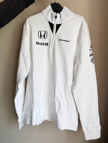 Mclaren honda white high neck - mclaren,