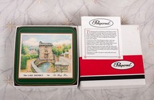 Pimpernel Lake District Cork Coasters Set of 6 Made In England 4"
