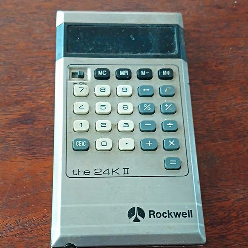 Rockwell 24k solar handheld - 24k, ii
