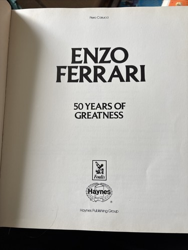 Enzo ferrari years of - ferrari,
