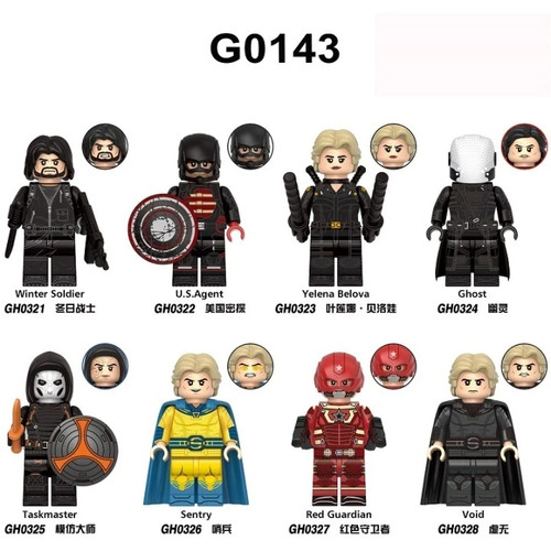 Thunderbolts custom lego - thunderbolts,