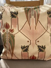 Mackintosh Style Velvet Print Cushion Covers Set Of 2