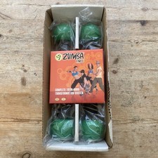 Zumba Fitness Set Toning Sticks (Sealed) & Total Body Transformation 4 DVD Set