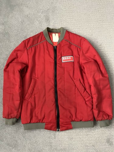 Vintage retro red esso - vintage,