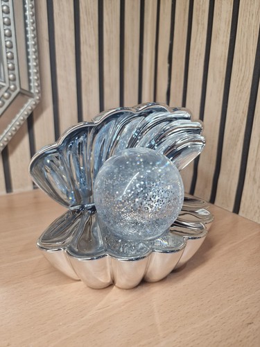 Iridescent clam shell pearl - shell,