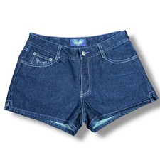 Y2K Angels Cutoff Denim Shorts