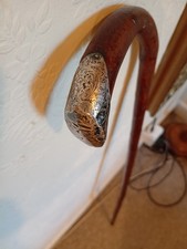 Silver Top Hazel Walking Stick