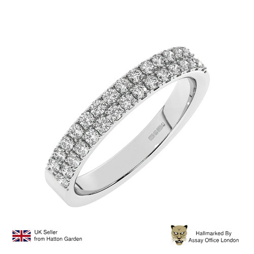Diamond eternity ring - eternity, in