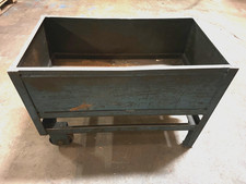 93x53x65cm Steel Stillage storage with two Wheelie legs and two fixed legs