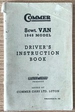 COMMER 8cwt Van Drivers