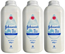 Johnson's Baby Powder 3 x 400g