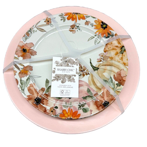 8pc shabby chic pumpkin - 8pc,