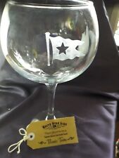 RMS Titanic Gin Glass white