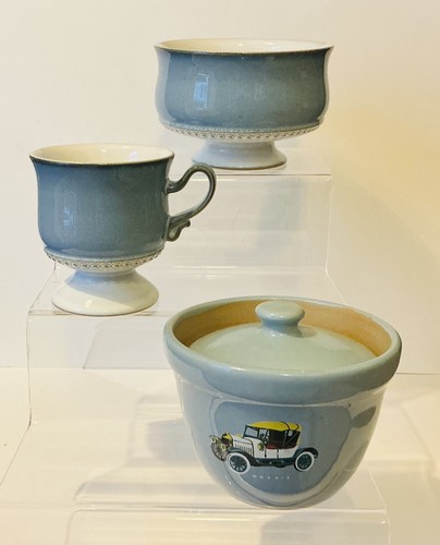 Denby castile footed cup and - denby,