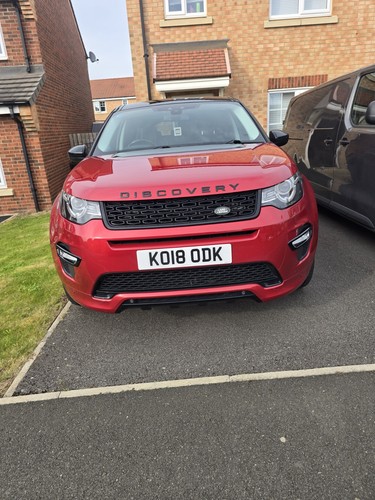 Red land rover - rover, discovery