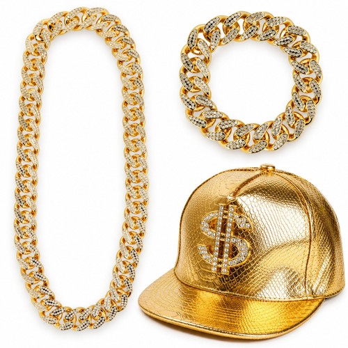 Gold dollar sign - dollar, cap