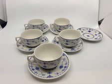 5 x Vintage Furnivals Blue &