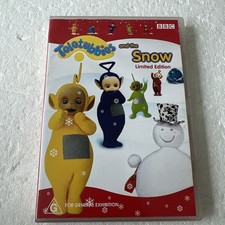 Teletubbies DVD Rare Snow Limited Edition 00s BBC Kids Movie Merchandise Reg 4