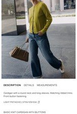 Zara Cardigan with buttons