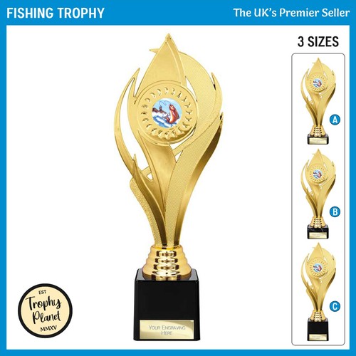 Fishing gold trophy angling - gold,