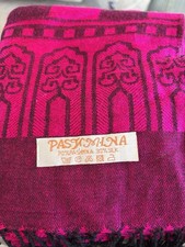 Ladies pashmina and silk scarf - ladies,