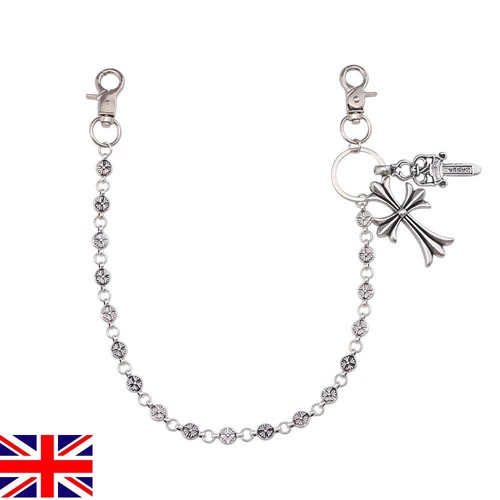 Waist chain punk wallet - waist,