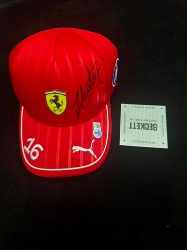 Charles leclerc signed ferrari - leclerc,