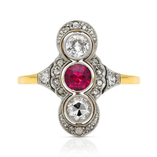 Vintage art deco style - art,